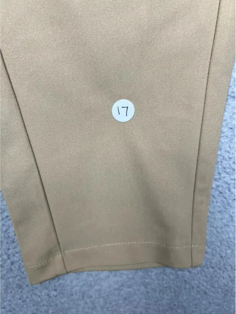 Quiksilver Men's Tech Jogger Pants L Tan Khaki Outdoor Stretch Hiking Utility